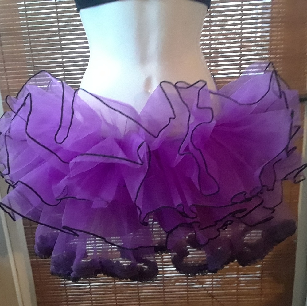 Purple and Black Tutu